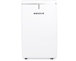 Møholm Luchtontvochtiger - 160m³/u - Ontvochtigt Tot 20 Liter Per Dag - Dehumidifier - Geschikt voor woonkamer, slaapkamer en badkamer - Droogmodus voor natte was - Verbetert luchtkwaliteit - Wit