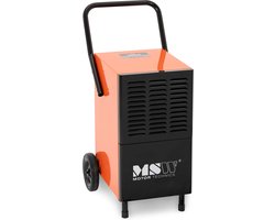 MSW - Bouwdroger - 55 l / 24 u - 62 m² - 500 m³/u - met handvat en 2 wielen