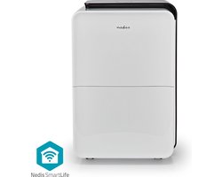 Nedis SmartLife Luchtontvochtiger - Wi-Fi - 30 l/Dag - Ontvochtiging / Continu / Was drogen / Ventilatie - Android / IOS - Regelbare hygrostaat - 210 m³/h
