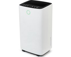 Nurion Slimme luchtontvochtiger compact Ontvochtigt 12 Liter per dag - 2L Waterreservoir - Was en droog functie - Slaapkamer, Badkamer en Woonkamer en Kelder - Vochtopnemer voor in Huis - Dehumidifier - Wit