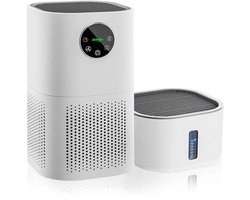 Ohana DT - PureAir 200 - Luchtreiniger Met Hepa Filter H13 - Luchtbevochtiger - Fluisterstil < 25dB - Tot 40m2 - 35W