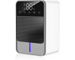 Ontvochtiger Huis - Luchtontvochtiger en Luchtreiniger - Slaapkamer - Kelder - Wit