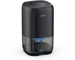 OOQE AIR COMFORT PRO - Luchtontvochtiger | Hoge en Snelle Ontvochtiging | Ontvochtigt en Reinigt de lucht | Geschikt voor Badkamer, Woonkamer, Slaapkamer en Kelder | Energiezuinig | Verminderd Bacteriën & Schimmels | Verminderd Geurtjes | Zwart