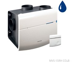 Orcon MVS 15RH CO2B 520m3/h + CO2 sensor met ingebouwde RFT bediening + vochtsensor