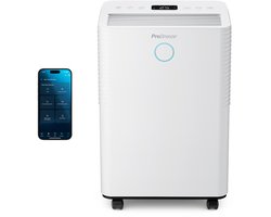 Pro Breeze OmniDry 10L Stille Luchtontvochtiger met Maximale Ontvochtiging