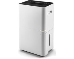 Qlima D 820 A Smart - Luchtontvochtiger & luchtreiniger - Ontvochtigt 20 Liter per dag - Voorzien van HEPA Filter - Geschikt voor woonkamer, slaapkamer, badkamer - Voorkomt Schimmel en vocht in huis - Bedienbaar via app