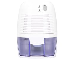 QTTVBTNA -Draagbare Mini Luchtontvochtiger – Stil & Energiezuinig, met Automatische Uitschakeling en 500ml Watertank voor Slaapkamer of Badkamer (5–10㎡)