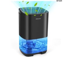 RFWR® Draagbare elektrische luchtontvochtiger 1000 ml - Stil en energiezuinig voor kantoor, slaapkamer, badkamer