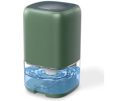 RWB® Luchtontvochtiger Slaapkamer - Luchtontvochtiger - Luchtreiniger - 900ml - Groen