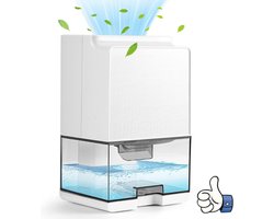 SCH® Vochtvreter Electrisch - Vochtvreter - Ontvochtiger - Wit - ‎12cm x 15cm x 24cm