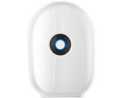 Slimme luchtreiniger en ontvochtiger van 500 ml met 24-uurs timer, stille werking, multifunctioneel voor diverse ontvochtigingsbehoeften.