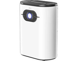 Vochtvreter Elektrisch - Deshumidificateur - Luchtontvochtiger - Dehumidifier - Ontvochtiger - Luchtreiniger - Voor in Huis - Slaapkamer & Badkamer - Wit