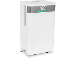 VONROC Luchtontvochtiger – 12L/dag - 2L tank – wasgoedmodus – met wifi bediening – met luchtzuiveringsfunctie