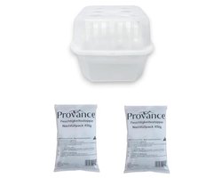 XLvochtvreter sets met 2 x 450g granulaat - 1-12 dozen