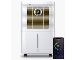 Zenvo Luchtontvochtiger Smart/WiFi/App - Ontvochtigt 12L/dag - Dehumidifier met Hygrostaat - Geschikt voor Woonkamer, Slaapkamer, Badkamer, Babykamer