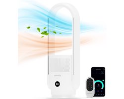 3-in-1 Luchtreiniger, Ventilator & Verwarming - 2000W - Hepa 13 Filter - Inclusief Afstandsbediening en App - Kachel - Air Purifier - Samako