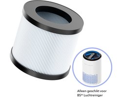 Alleen geschikt voor Blanc Square® Luchtreiniger - HEPA 13 Luchtfilter - 99% effectief tegen huisstofmijt, hooikoorts, allergie, stof - 3 Laags Air Purifier filter - Koolstoffilter