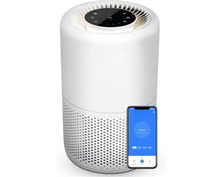 AMA® Luchtreinigers - Slimme Luchtreiniger - Luchtreiniger - 20.5x20.5x32cm - Wit