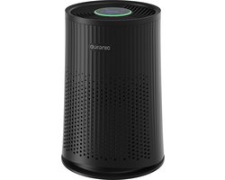 Auronic Luchtreiniger Compact Pro met HEPA 13 Filter, Ionisator en Koolstoffilter - Ruimtes tot 30m² - CADR-waarde van 150m³/u - Air Purifier met Aromatherapie - Zwart