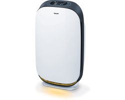 Beurer LR 500 Connect Luchtreiniger - 3 x Filter: voorfilter + HEPA H13 filter + actief koolfilter en UV licht – Tot 106 m2 – Wifi - App - Nachtmodus – Timer – 4 Standen + Turbo – Magic LED display – Kleurweergave luchtkwaliteit - 3 Jaar garantie
