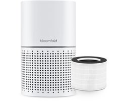 Bloomfold Luchtreiniger - Air Purifier - HEPA 13 filter + koolstoffilter - CADR: 240m3/h - Luchtkwaliteit indicator - 3 standen + slaapstand