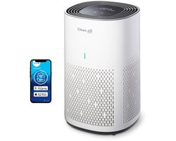 Clean Air Optima® CA-505 Smart - Intelligente HEPA Ionisator Luchtreiniger - 360° Airflow - Extreem stil met sleepmode! <10dB(A)!