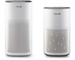 Clean Air Optima® CA-507 Smart + CA-505 Smart - Intelligente HEPA Ionisator Luchtreinigers - 360° Airflow - Extreem stil met sleepmode! <10dB(A)!