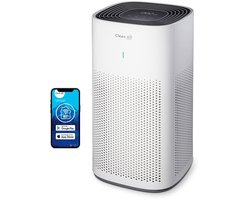 Clean Air Optima® CA-507 Smart - Intelligente HEPA Ionisator Luchtreiniger - 360° Airflow - Extreem stil met sleepmode! <10dB(A)!