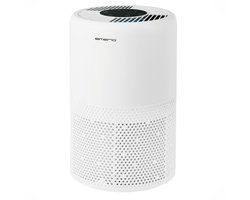 Emerio Luchtreiniger - 25m² - 52dB - HEPA 13 + Koolstof Filter - Ionisatie Functie - Luchtkwalititeitsindicator - met App - Timer Functie - Helpt tegen allergie & hooikoorts - AP-132324 Wit