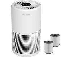 Erikssøn Luchtreiniger Prime - Met Hepa Filter 2x - 70 m3/u - Helpt Tegen Stof En Hooikoorts En Allergie - Air Purifier - Wit