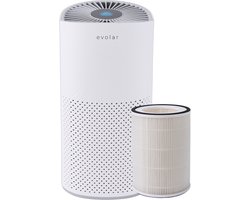 Evolar Luchtreiniger met HEPA 13 Filter - CADR: 200m3/h - Air Purifier - Slaapmodus - Luchtkwaliteit Indicator - Pure4