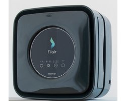 Filair Etere Luchtreinigers – 30m² – HEPA - H13 Filter – 100% effectief van de eerste tot de laatste dag.– Voor Allergie - Pollen - Air purifier - Luchtreinigers met hepa filter – Zwart