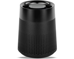 Gloovon Luchtreiniger - Hepa 13 Filter - Koolstoffilter en Ionisator - 50 m³/u - 3 standen - Met slaapstand - Helpt tegen stof, hooikoorts en allergie - Clean Air - Zwart