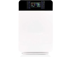 Livington AirPurifier - Luchtreiniger 30 m² Wit - 6-delig filtersysteem - HEPA-filter, actief koolfilter, UV-filter, ionisator