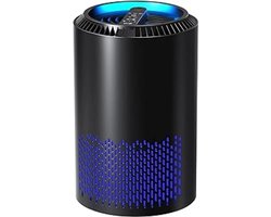 Luchtreiniger - Air purifier - HEPA H13-filter - Voor thuis en slaapkamer - 3-staps filtratie - Aromatherapie - Perfect voor allergieën, stof en geuren