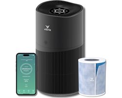 Luchtreiniger met HEPA Filter en Ionisator voor Grote Woonkamer tot 150m² | Verwijdert Stof, Allergenen & Pollen