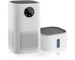 Luchtreiniger met Luchtbevochtiger-combinatie – Air purifier – Stille en Krachtige Luchtzuivering – voor huisallergieën, huisdierenhaar en rokers i – H13 True HEPA-filter, 2-in-1"