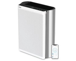 Luchtreiniger voor Allergieën en Grote Ruimtes met Slimme Wifi en Luchtkwaliteitsmonitor