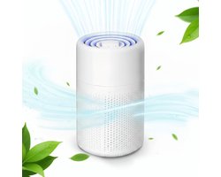 Luchtreiniger voor de slaapkamer – Mini-luchtreiniger voor thuis en op kantoor - 37 dB slaapstand - verwijdert stof