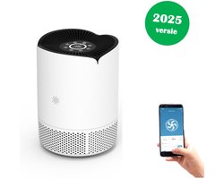 Sophie's Planet - Luchtreiniger met app - 30 m² - Automatische stand + 5-in-1 filtersysteem - Luchtkwaliteitsindicator - Ionisator - Luchtfilter - Air purifier met HEPA-filter - lucht reiniger - luchtreinigers met hepa filter
