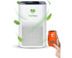 VitalVibes Luchtreiniger Pro - Air Purifier - Luchtreinigers Met HEPA Filter - Automatische stand