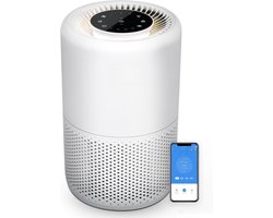 Zyrex® Luchtontvochtiger en luchtreiniger - Luchtontvochtiger slaapkamer - Luchtontvochtiger - Wit - 21cm x 21cm x 32cm