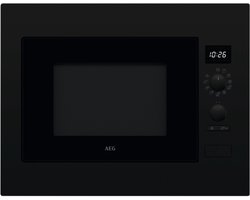 AEG OS5CM34MB 5000 serie Inbouwmagnetron - 34 liter - Hete lucht en grillfunctie - Mat zwart