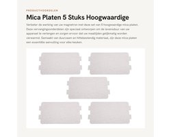 Allecto - Mica Platen - 5 Stuks - Hoogwaardige kwaliteit