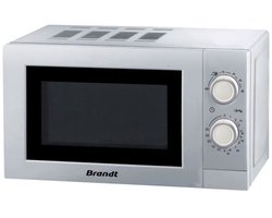 Brandt SM2016S magnetron Zilver Solo-magnetron Aanrecht 20 l 700 W