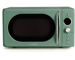 CREATE - Digitale magnetron-grill 900 W - Sage - MICROWAVE RETRO