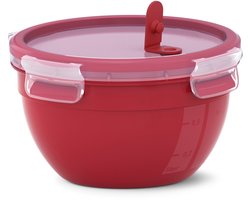 EMSA N10605 Rond Doos 1,1 l Rood, Transparant 1 stuk(s)