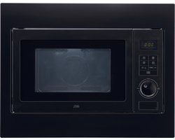 ETNA CM225ZT - Combi magnetron - 45cm - matzwart - draaideur - inhoud 25 liter - turbo hetelucht - timer - draaiplateau