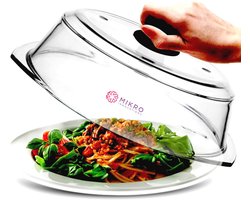 Hoge glazen magnetronspatdeksel met siliconen handvat | Vaatwasmachinebestendig en duurzaam