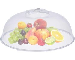 Hoogwaardige magnetronafdekking - 29 x 11 cm, spatwaterdicht en met verstelbare stoomuitlaat